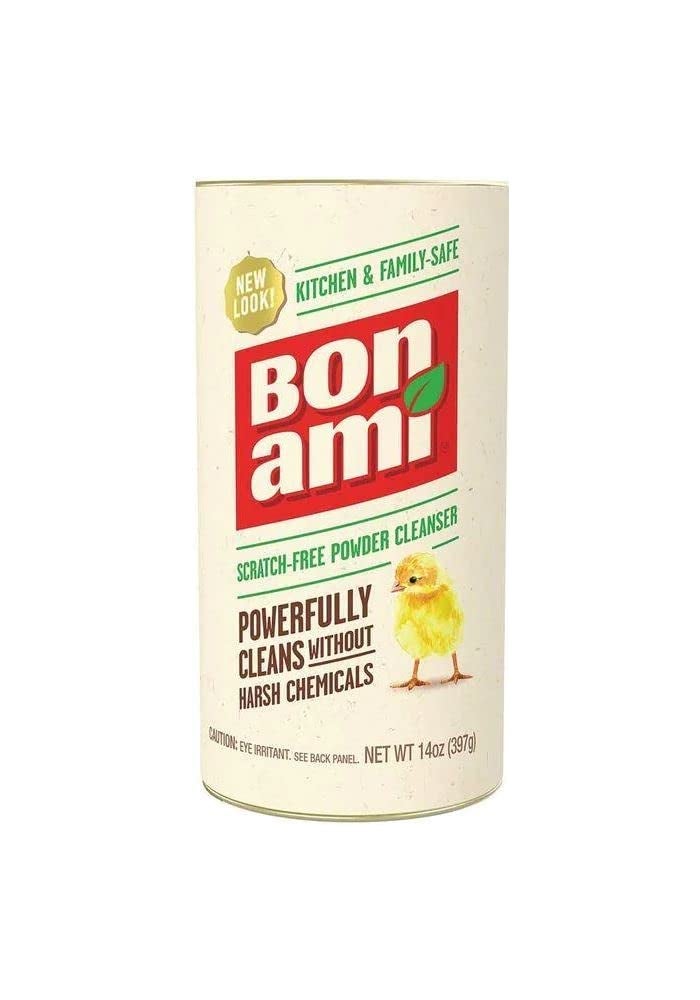 BON AMI Powder Cleanser for Kitchens & Bathrooms - All Types of Surfaces, Cleans Grime & Dirt, Polishes Surfaces, Absorbs Odors (3 Pack) - Image 2